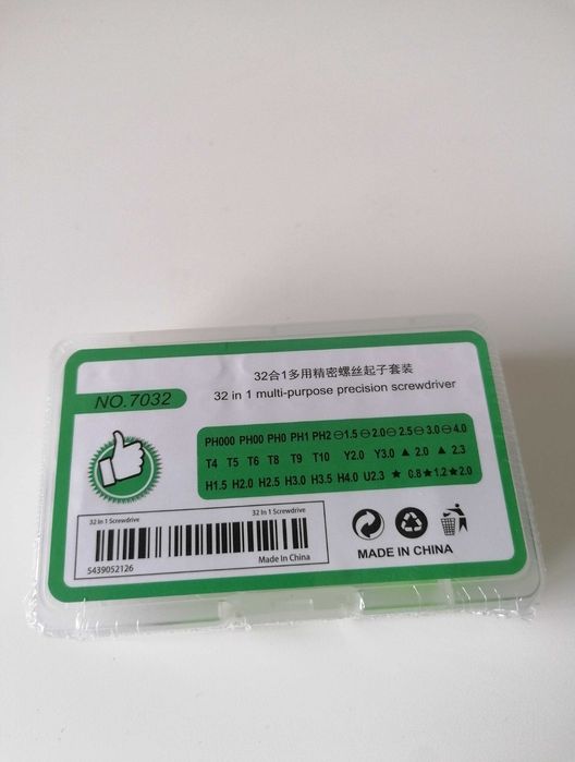 Chaves de precisão 32 pontas