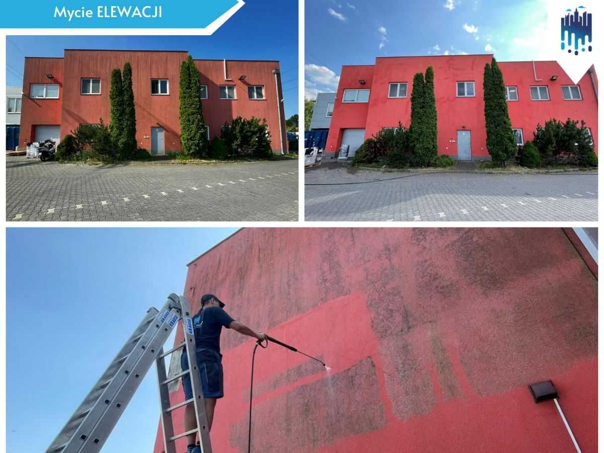 Mycie Elewacji Bloków, Szkół, Hal, Biur Wspólnot Graffiti Czyszczenie