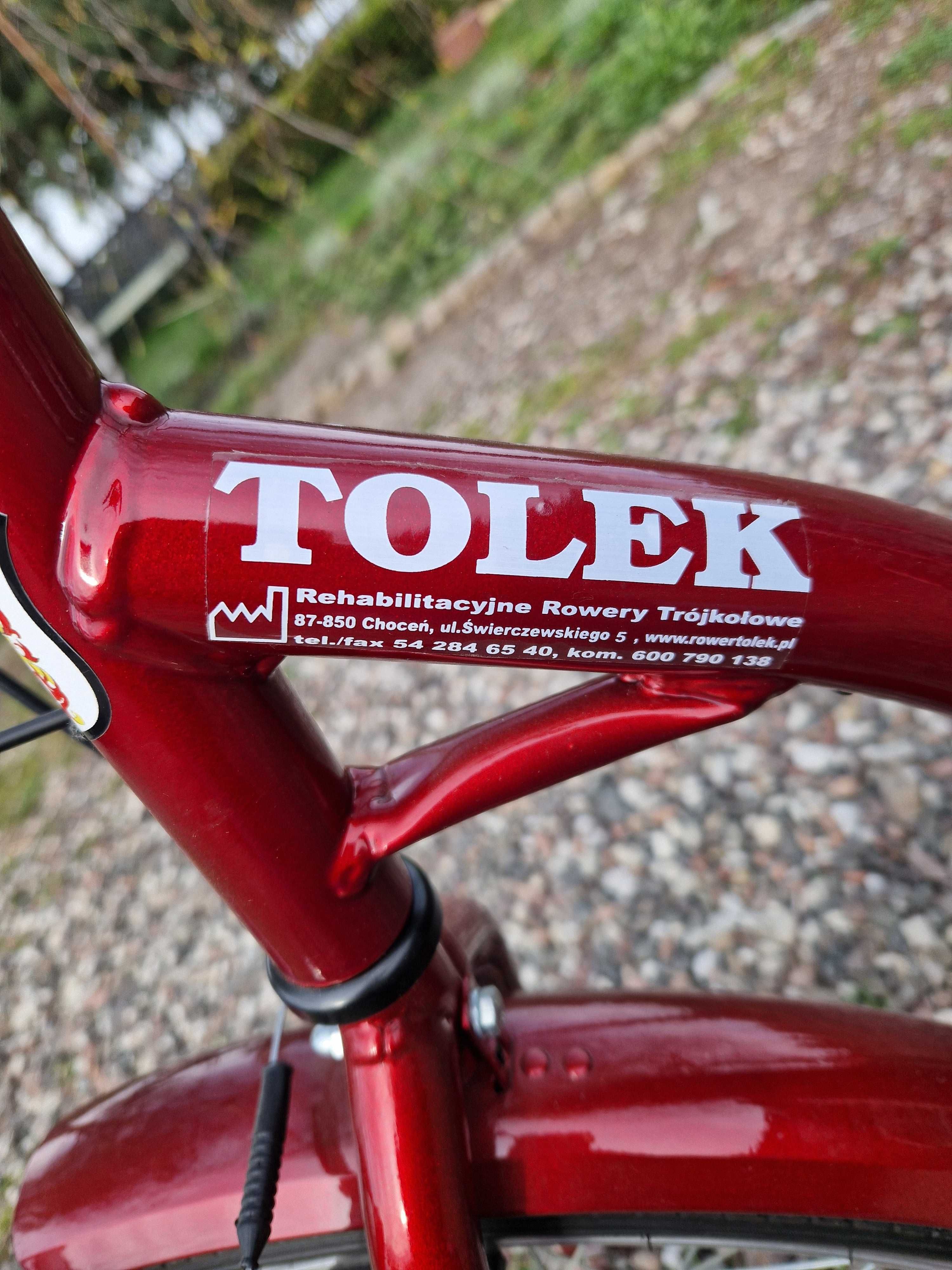 Tolek rower trójkołowy rehabilitacyjny