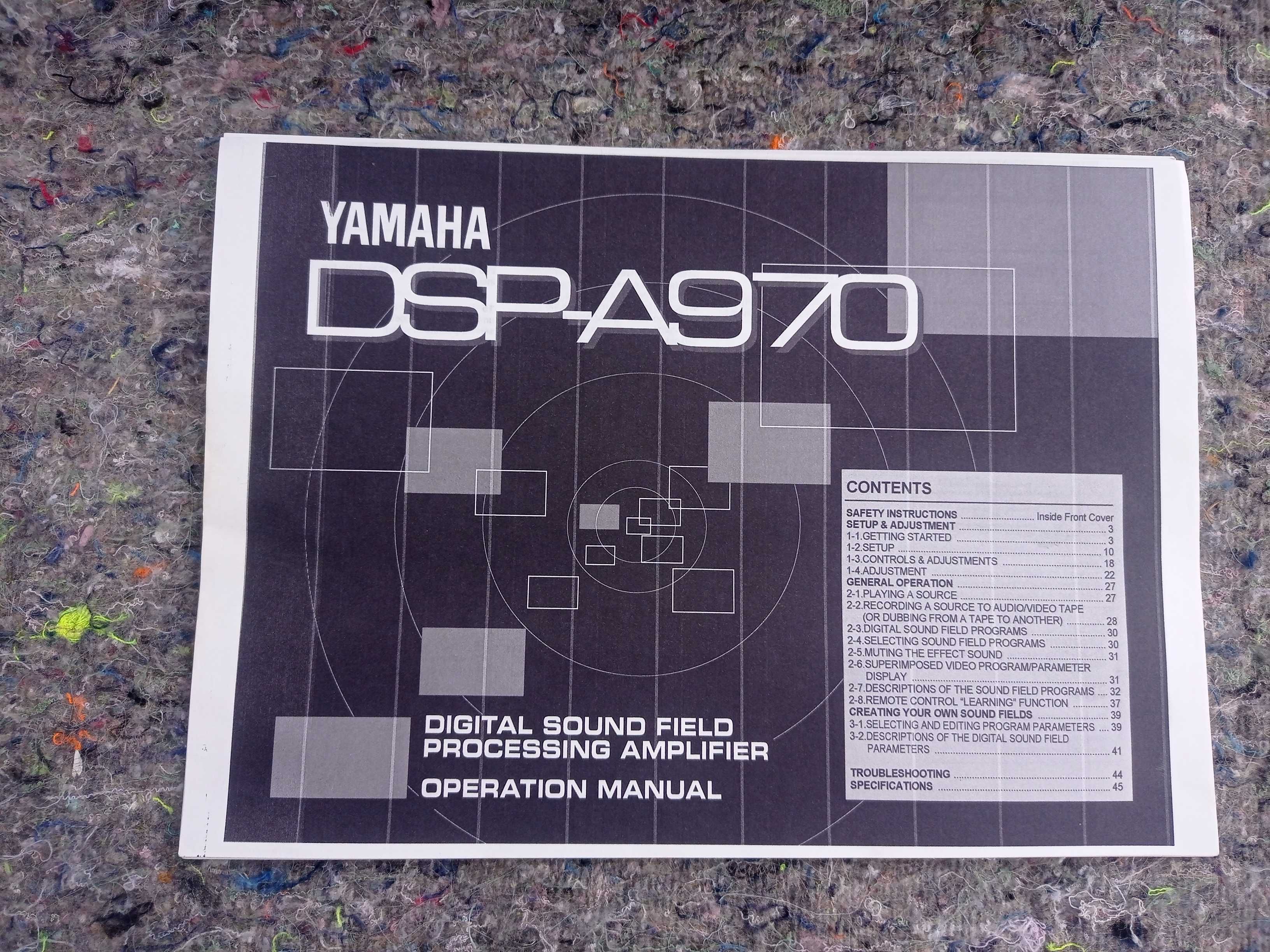 Продам усилитель YAMAHA DSP-A970