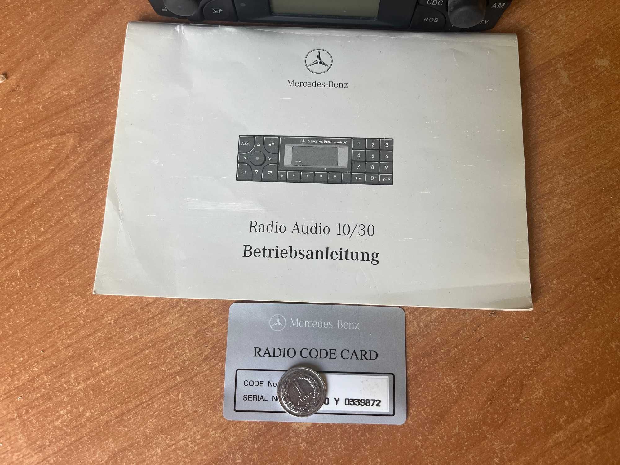 Radio fabryczne Mercedes-Benz  BECKER