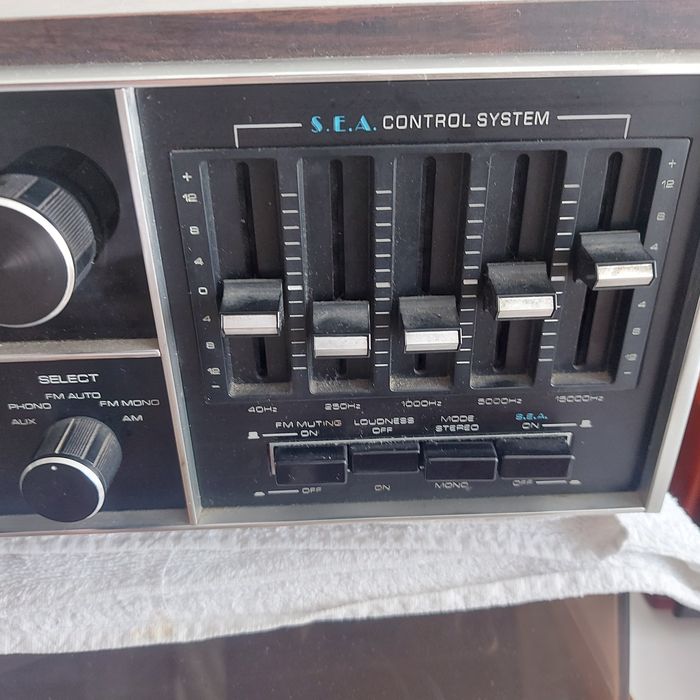 Jvc vintage com colunas