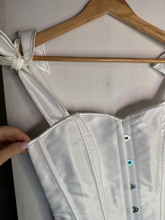 Корсет білий новий