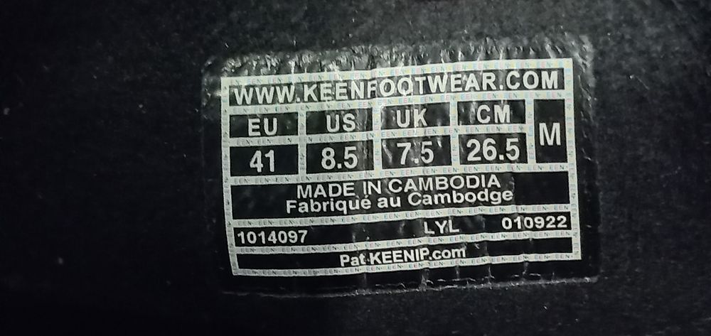 Сандалии мокасины KEEN
