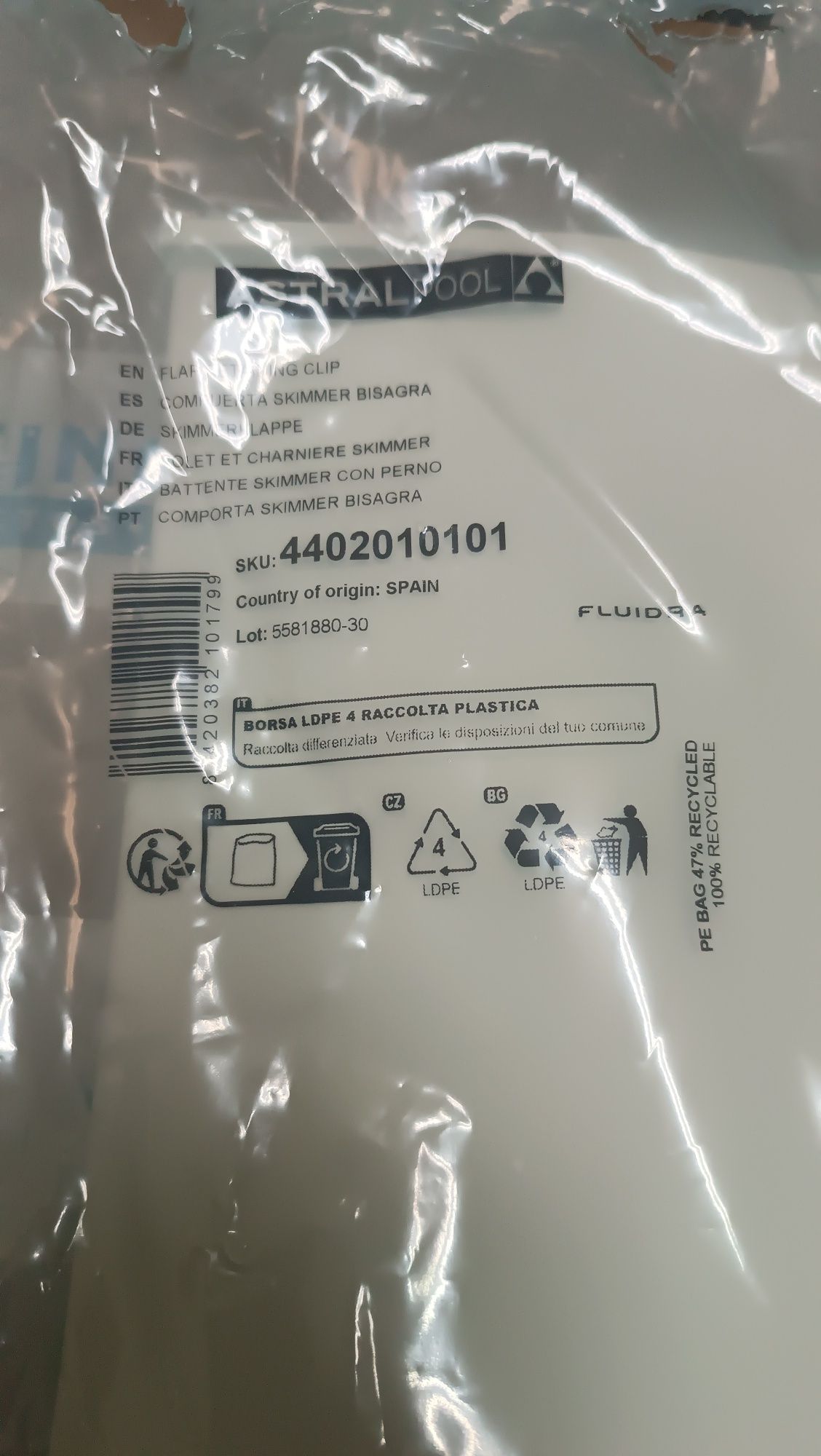 Comporta Skimmer Astralpool