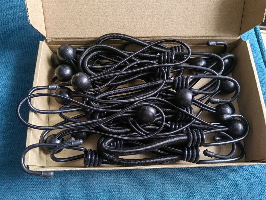 Gumki napinajace do plandek, banerów, namiotów napinacze 30 szt 15 szt