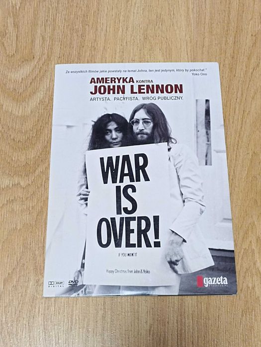 Ameryka kontra John Lennon War is over 2 plyty DVD