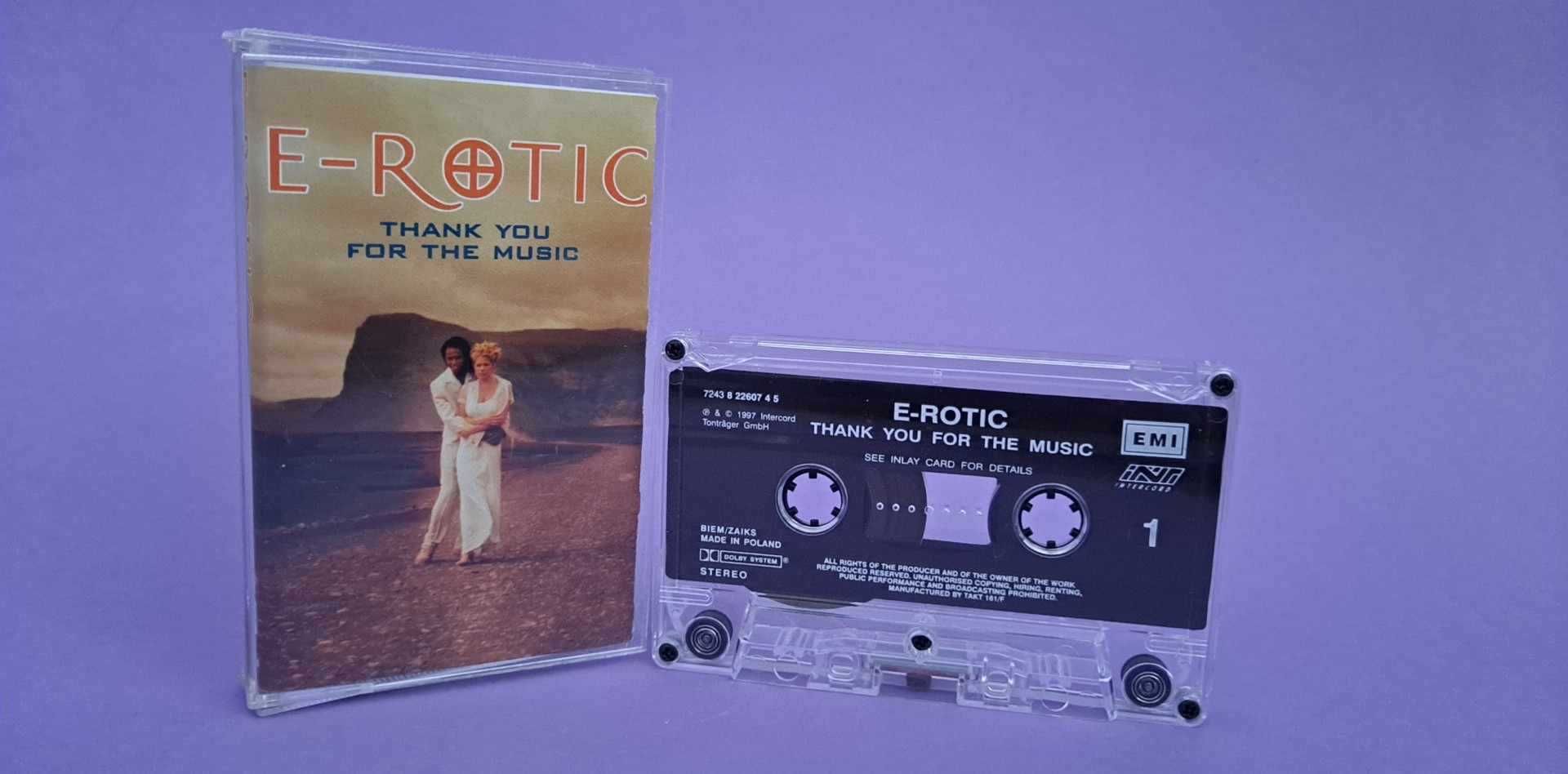 E-Rotic – Thank You For The Music 1997 KASETA MAGNETOFONOWA