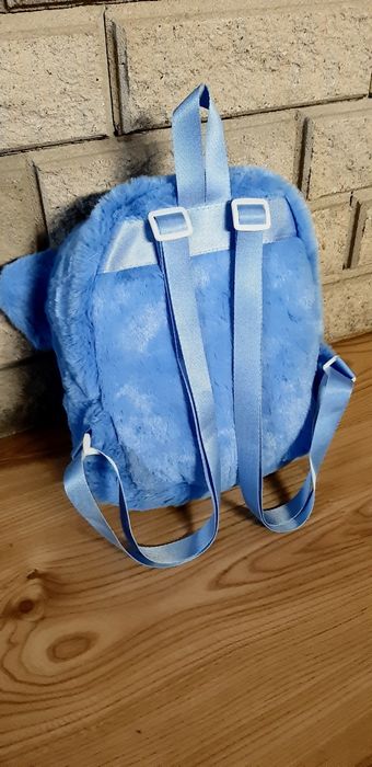 Plecak szkolny plecaczek przedszkolny niebieski Stitch Stich Sticz