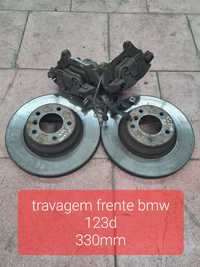 Travagem frente bmw serie 1 123d (330mm)