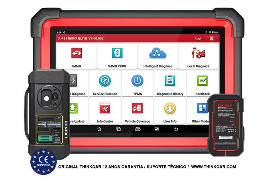 LAUNCH X431 immo-plus + XPROG 3 + PC adaptor + MCU3 LAUNCH