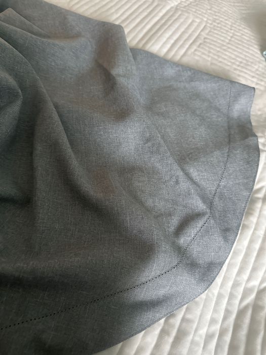 Obrus szary a Tab model Scarlett 160 okrągły super stan