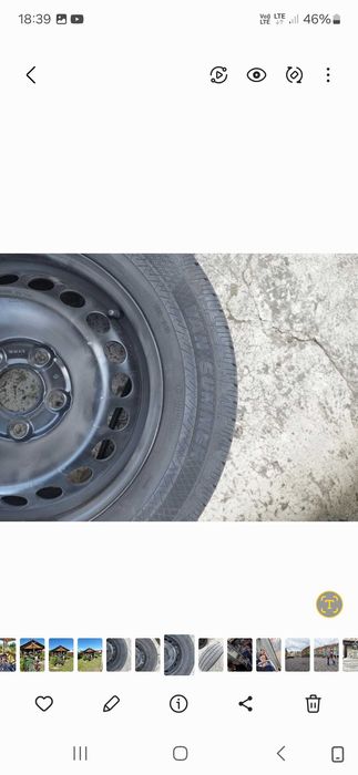 Opony wraz z felgami 16 cali