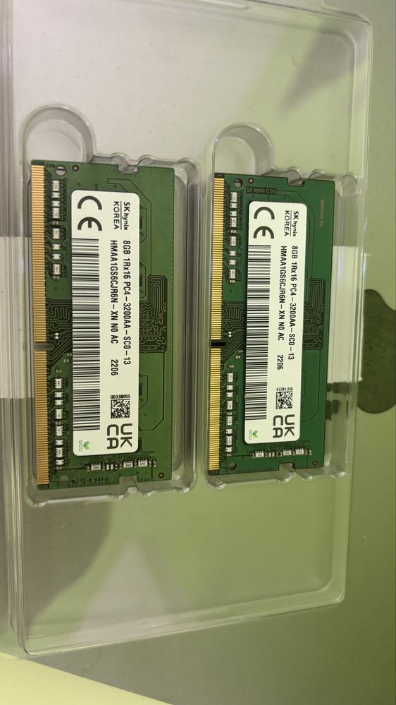 Pamięć RAM DDR4 16gb 2x8gb SODIMM
