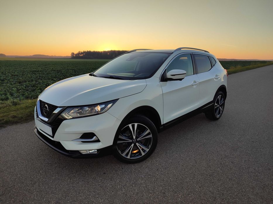 Nissan QASHQAI*1,3DIG-T**Kamera 360*Panorama*LEDY*Navi*Biała perła*