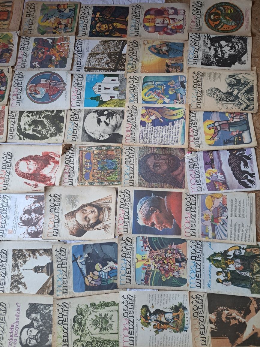 Mały Gość Niedzielny, 40 egz. gazety dla dzieci i młodzieży 1984-87