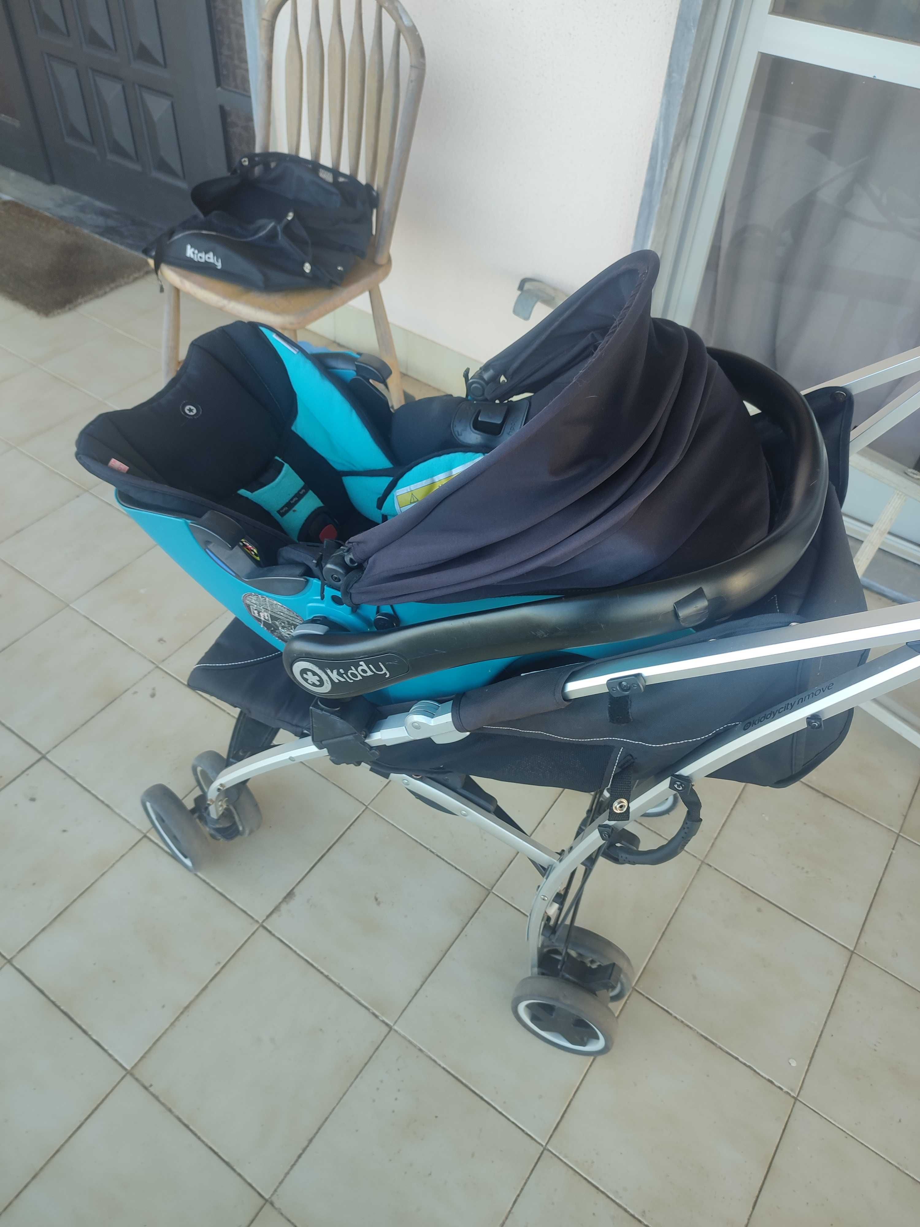 Ovo + Cadeira + Carrinho (com base isofix para carro - até 10 Kg)