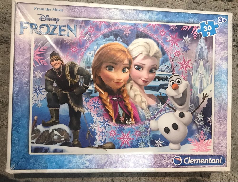 puzzle FROZEN puzle KRAINA LODU dla 3+ 3-latka 30 elementów