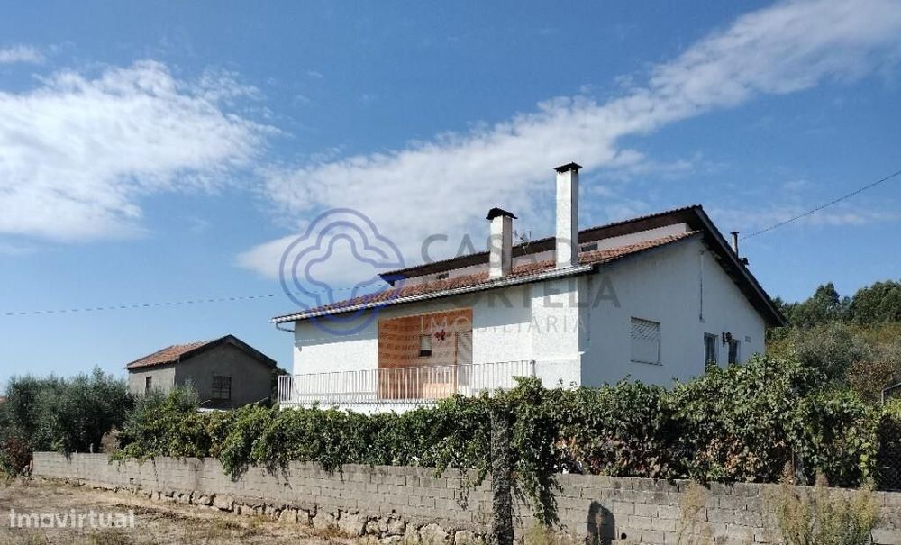 Moradia/Quintinha T3  independente, com Vinhedo em terreno de 3.885m2