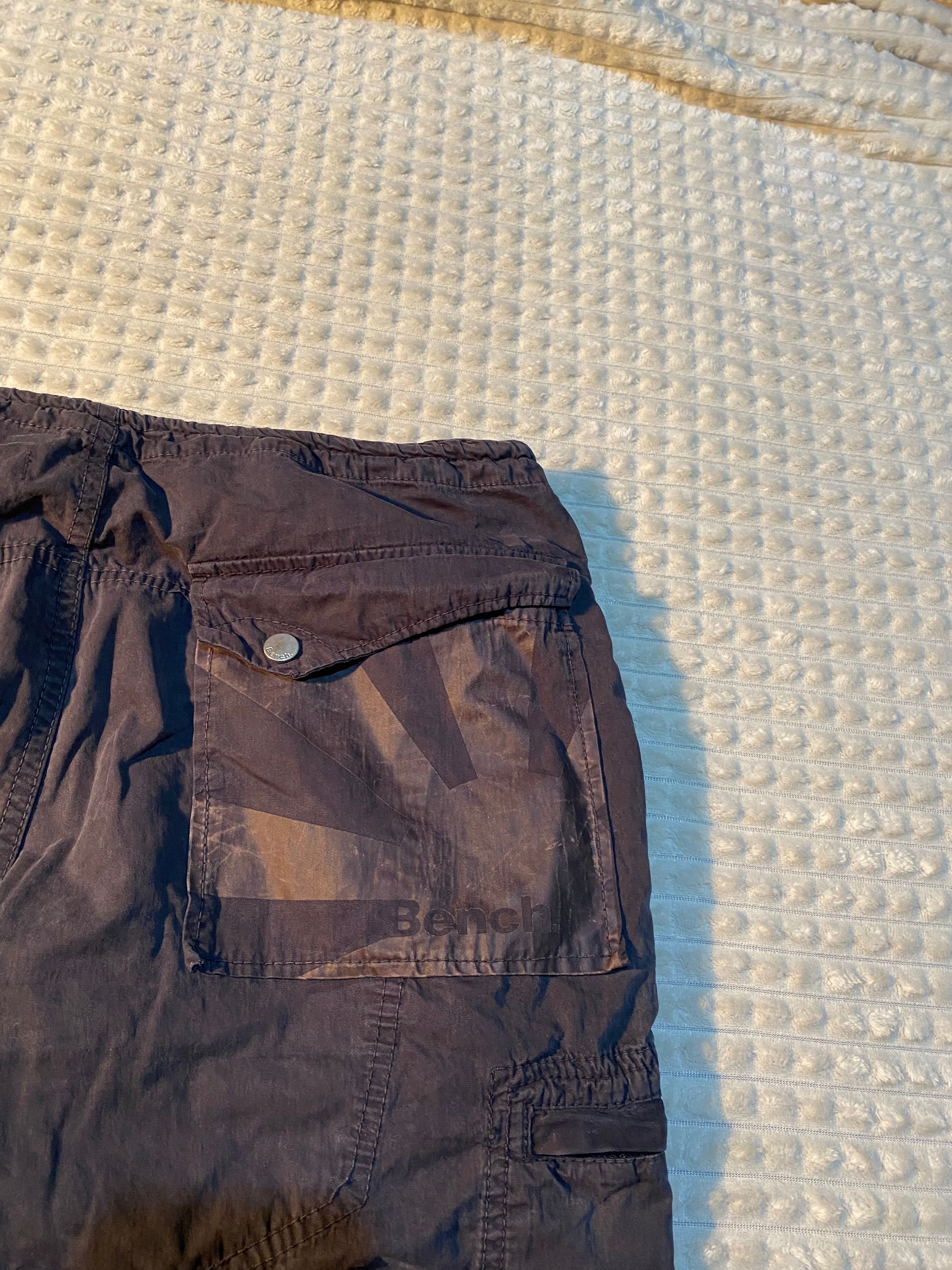 Серые штаны карго на утяжках Carhartt парашюты штани | M размер