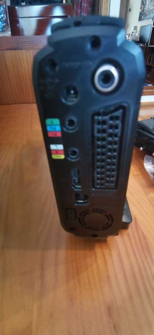 Caixa disco rígido externo iomega