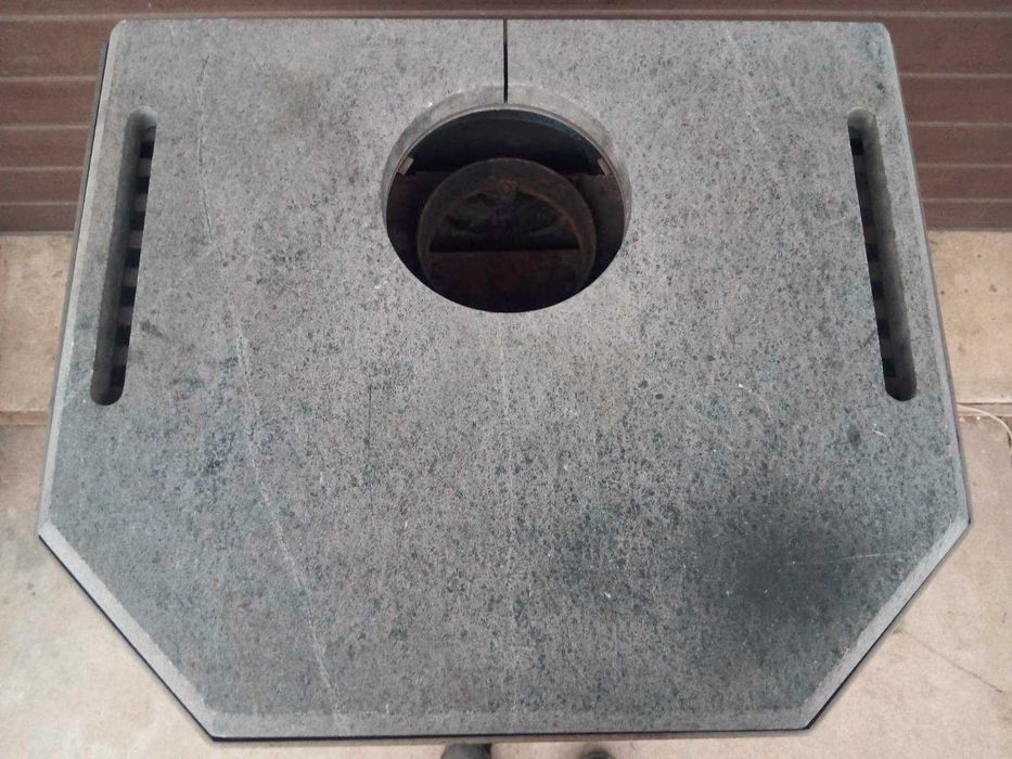 Solidny Piecyk kominek 8kW klasa premium kamienie szamot Wamsler akum