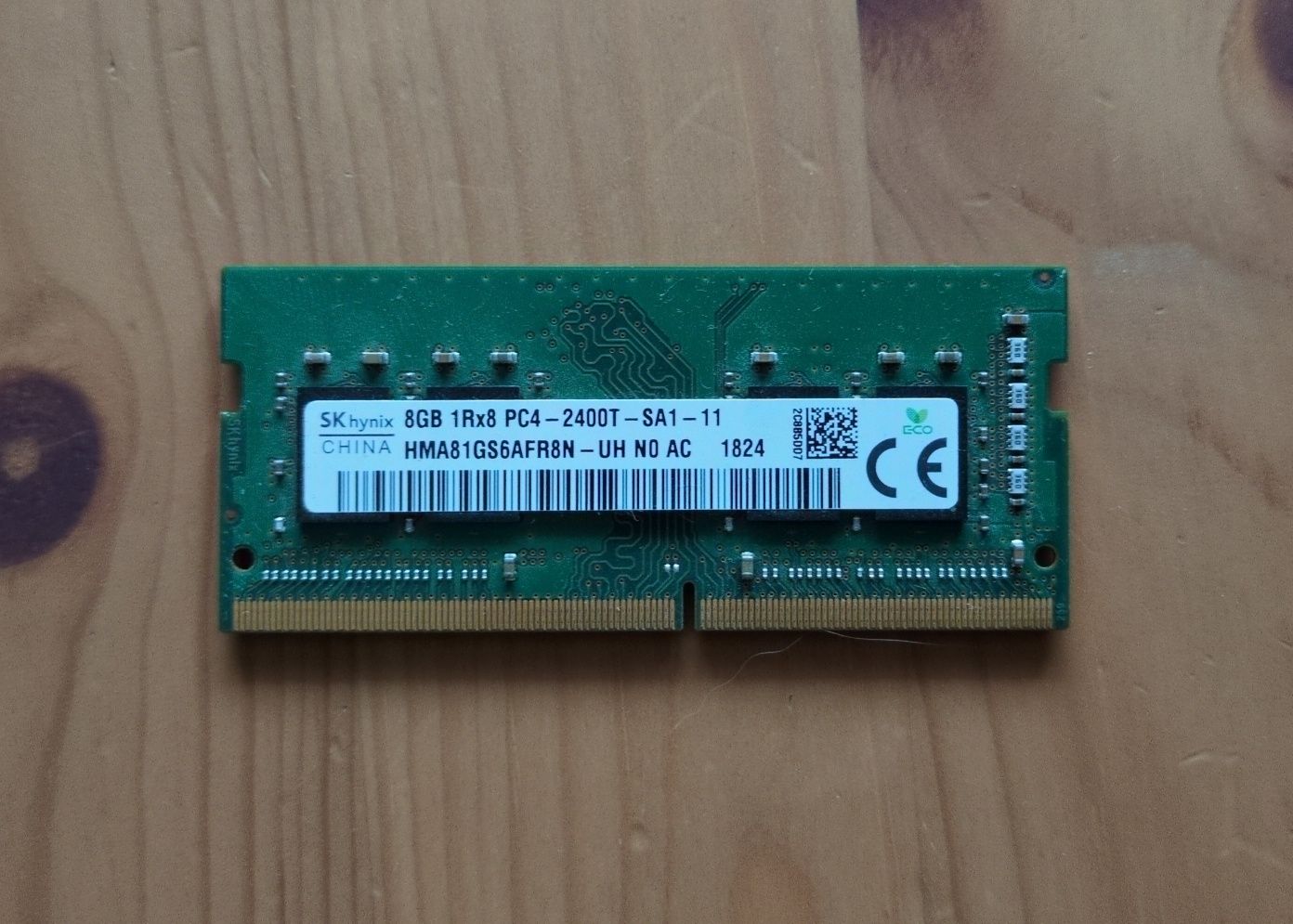 Pamięć RAM SK Hynix 1x 8GB DDR4 2400 MHz SO-DIMM HMA81GS6AFR8N-UH