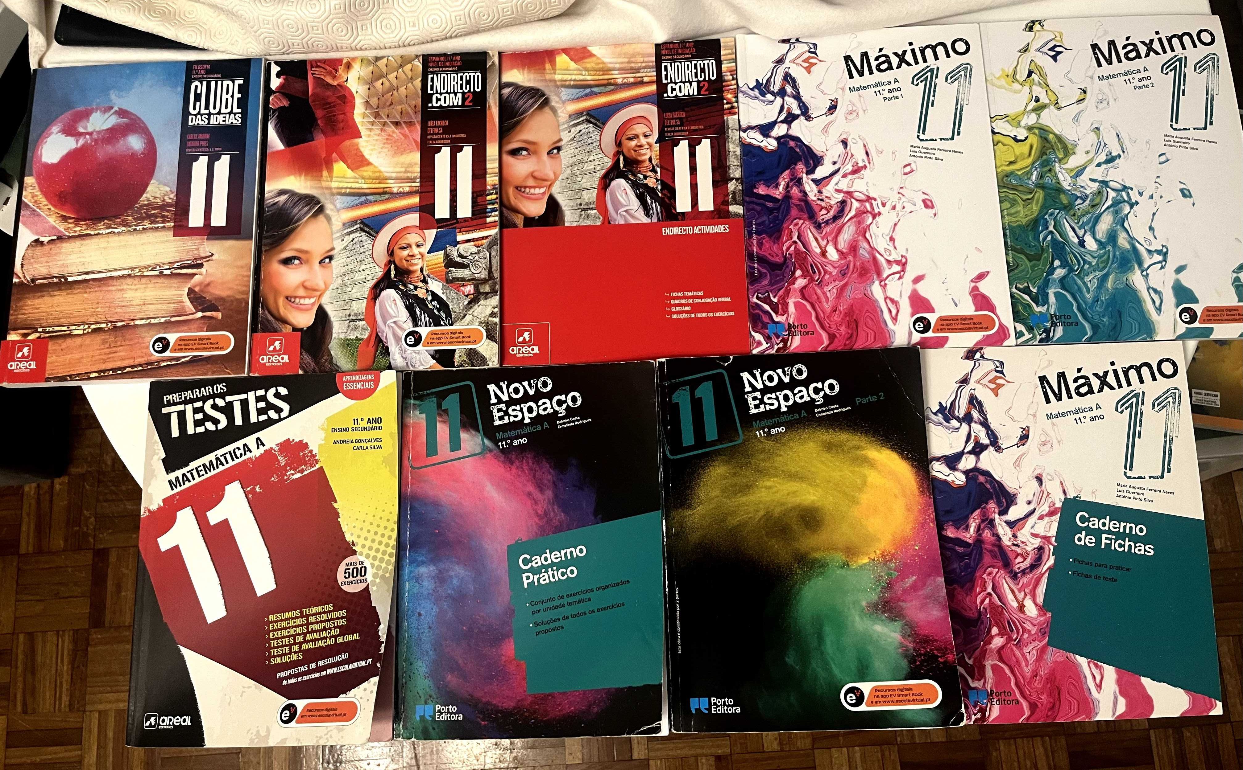 Pack Completo 11º ano - Manuais + Bónus Livros de Treino e Fichas