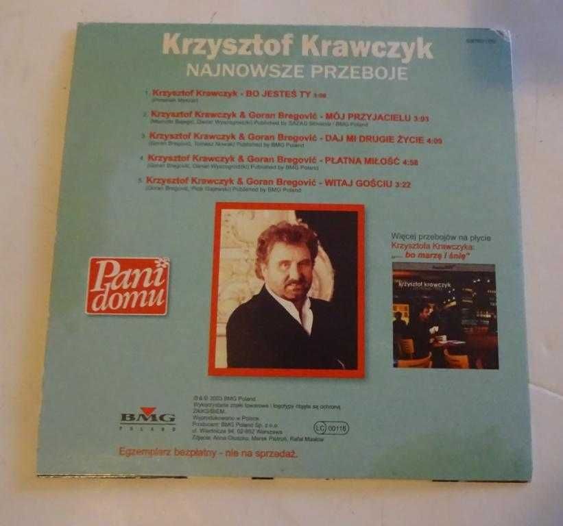 Krzysztof Krawczyk - Bo Jesteś Ty, Mój Przyjacielu I Inne 3 - Płyta CD