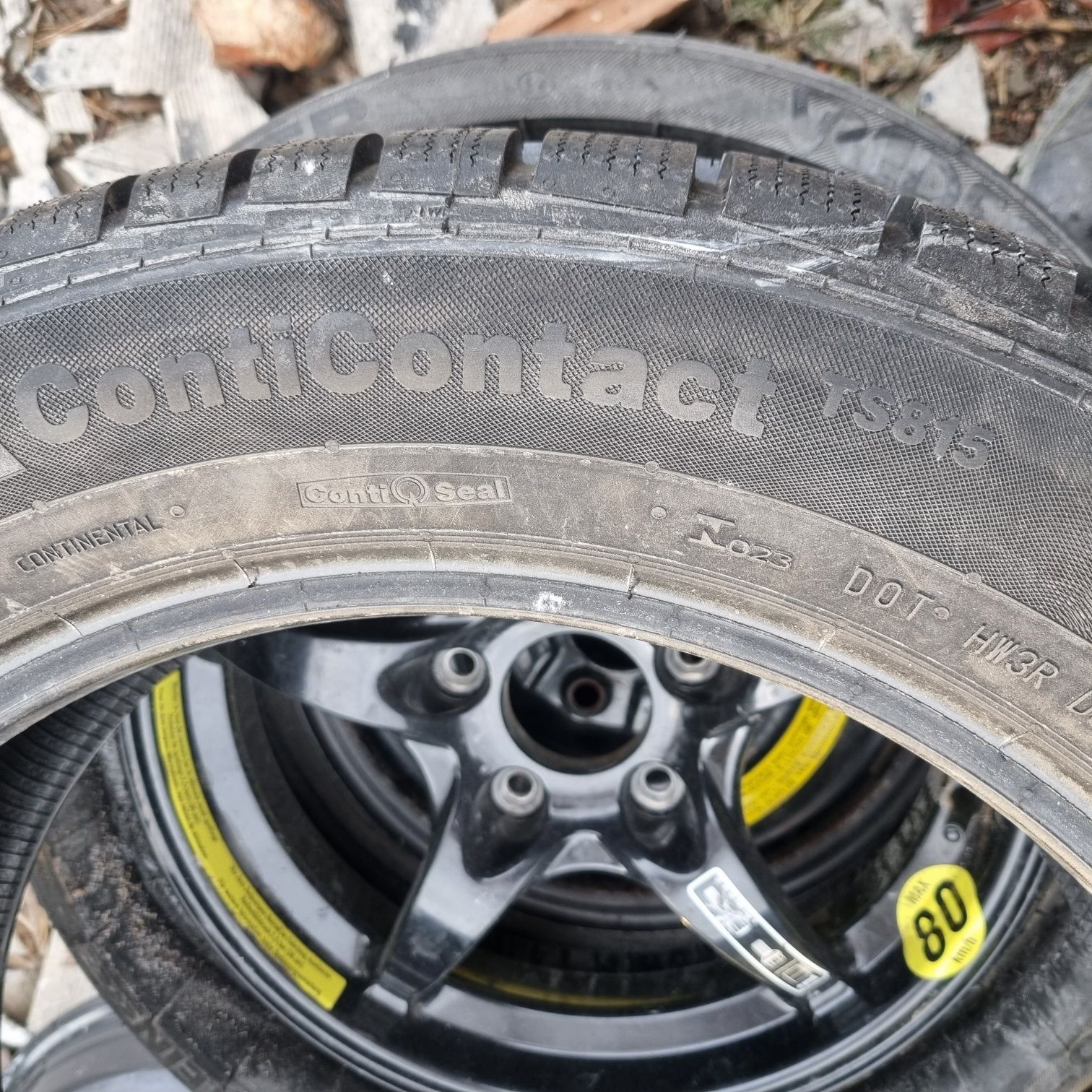 Шина нова Запаска 215/55r17 ContiContact TS815 1 шт.