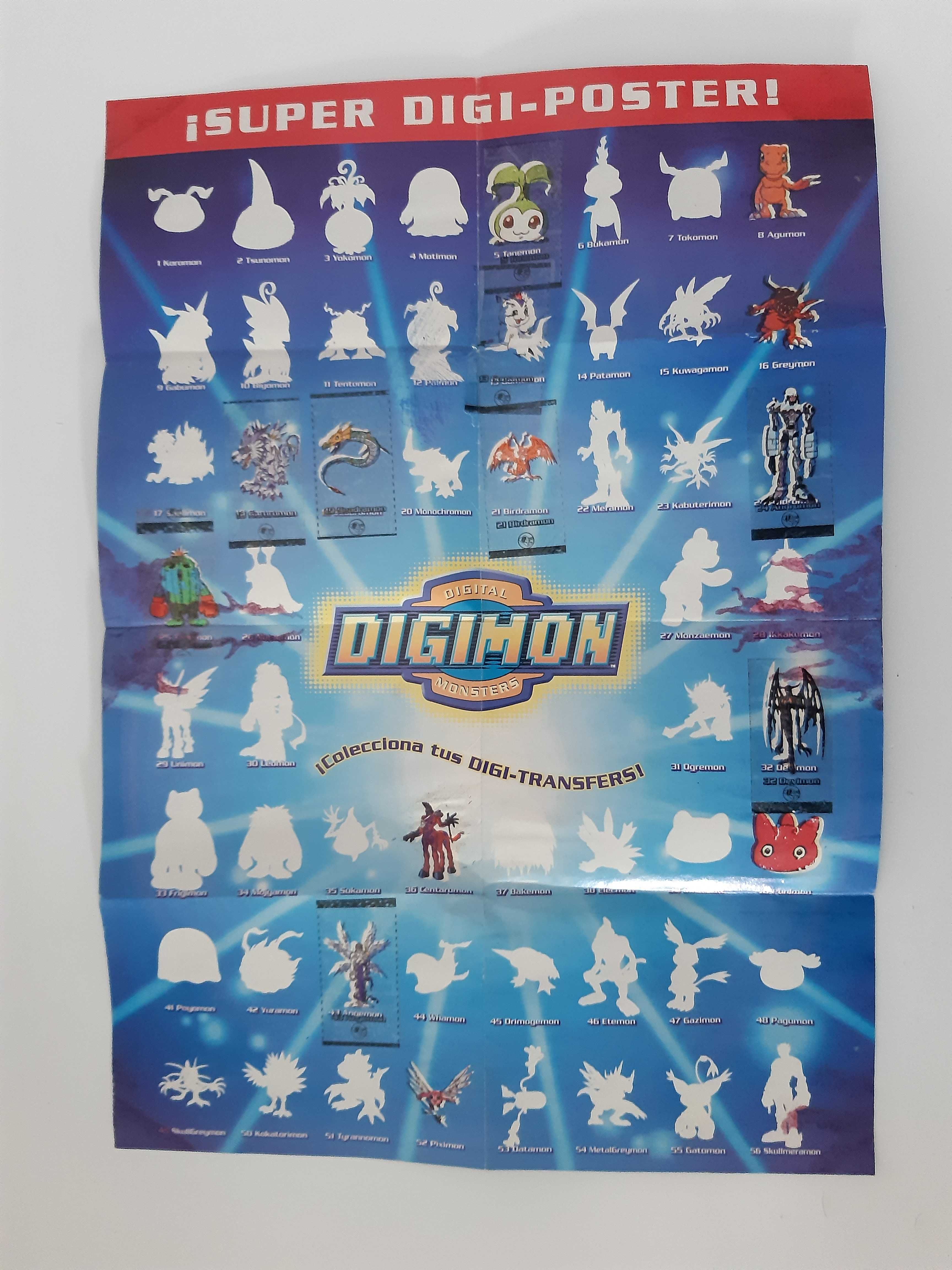Digimon, Caderneta/Poster Vidal