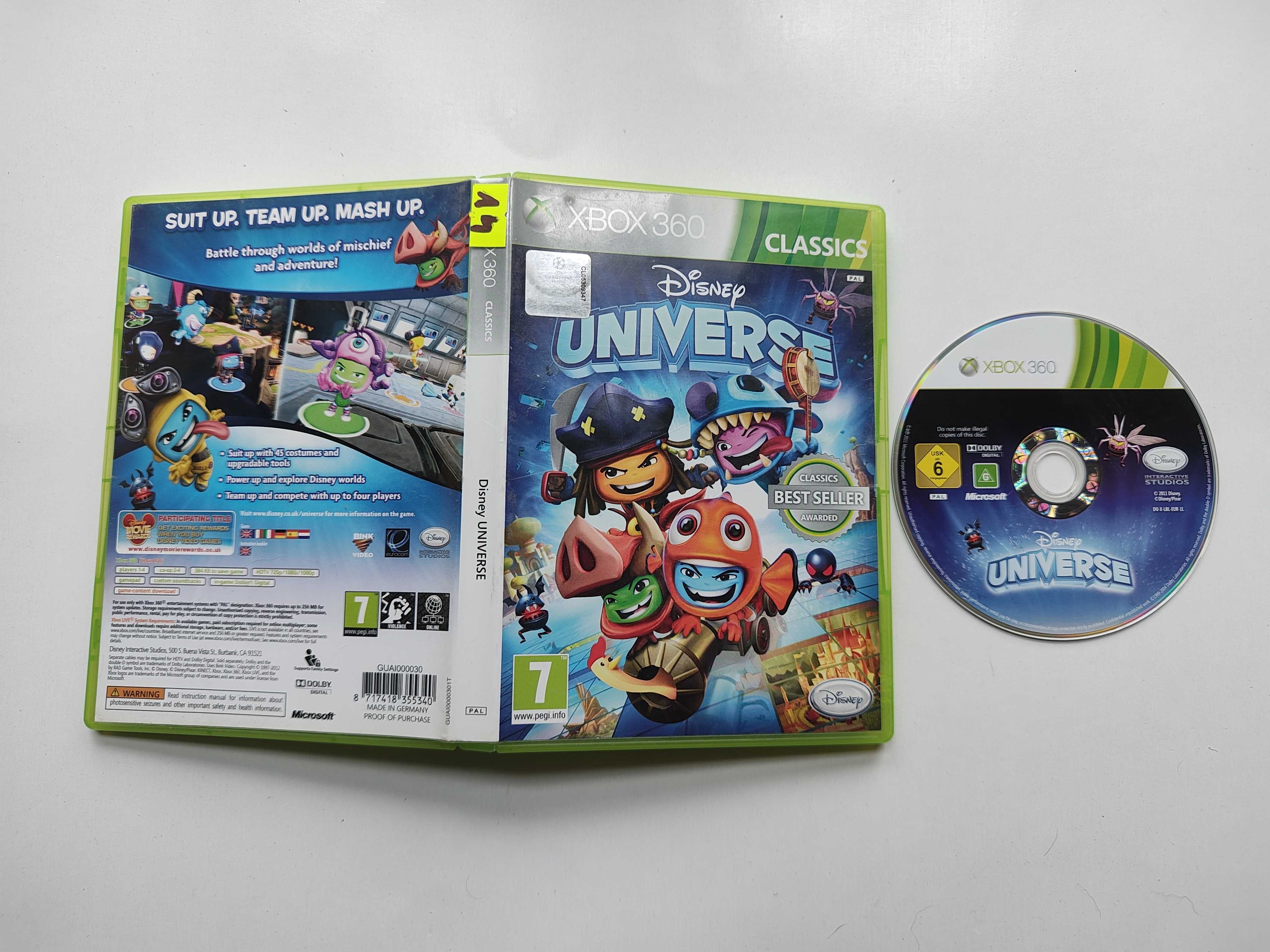 Gra Xbox 360 Disney Universe PL