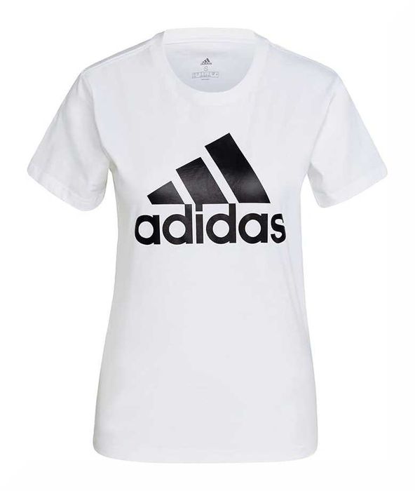 Damska Koszulka T-shirt ADIDAS XS Essentials Logo Tee Biały