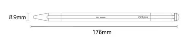 Pen rysik Lenovo thinkplus 3w1 precyzyjny Android Apple Windows