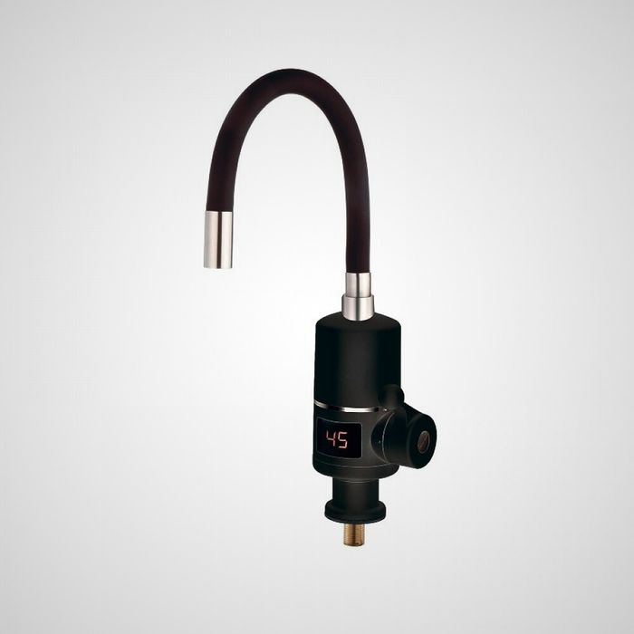 Змішувач, кран водонагрівач ZERIX ELW06-EF BLACK