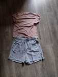 Zestaw t-shirt+ szorty r. L