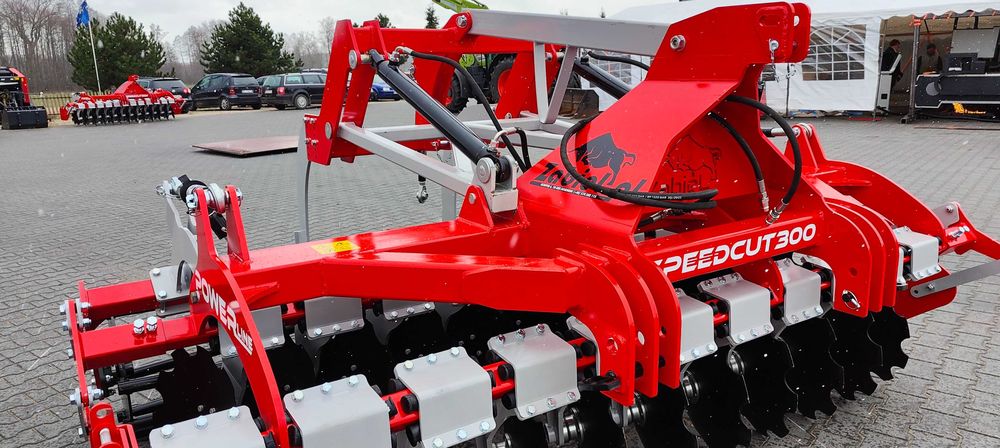 Agregat talerzowy ZABIEL 3m z hydropakiem! Od ręki, transport!