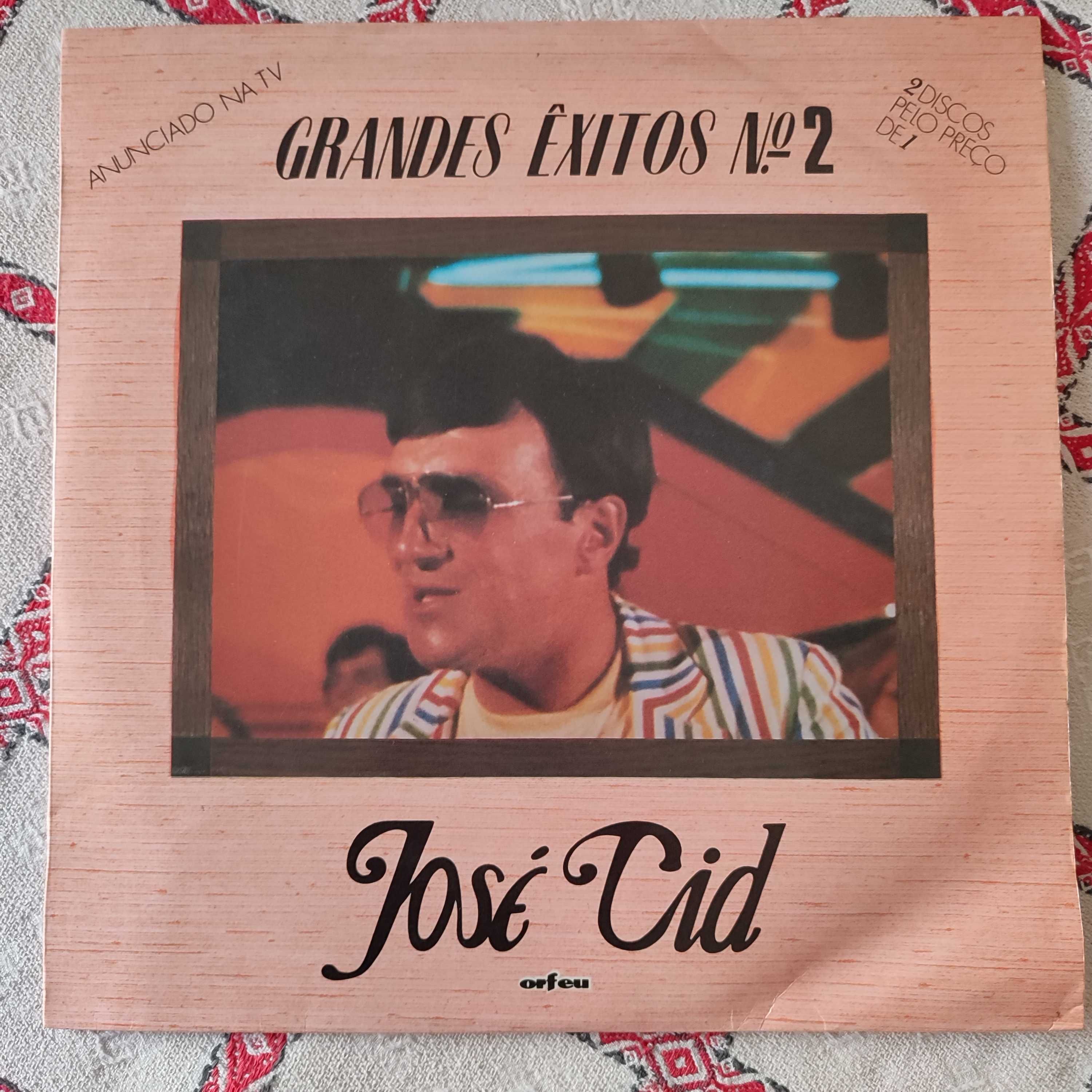 coleção discos vinil José Cid - "Grandes Êxitos Nº2" + compilação + 7"