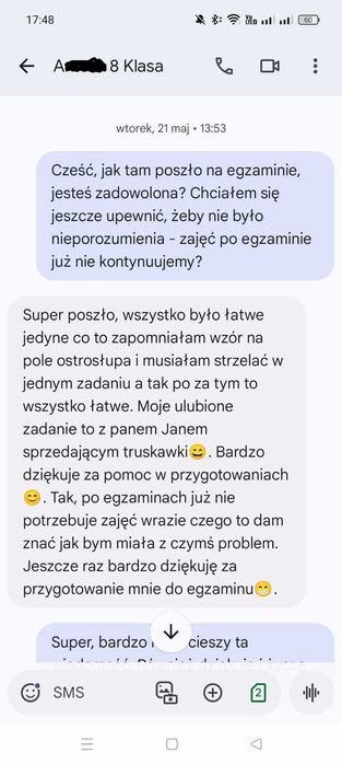 Korepetycje z matematyki - Matura podstawowa / rozszerzona / E8