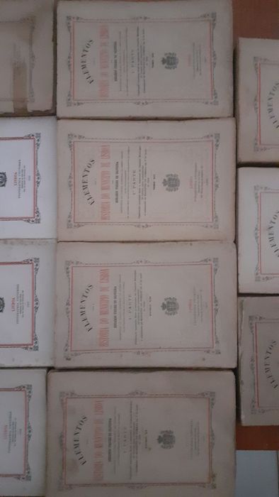 Elementos para a história do Município de Lisboa Freire de Oliveira