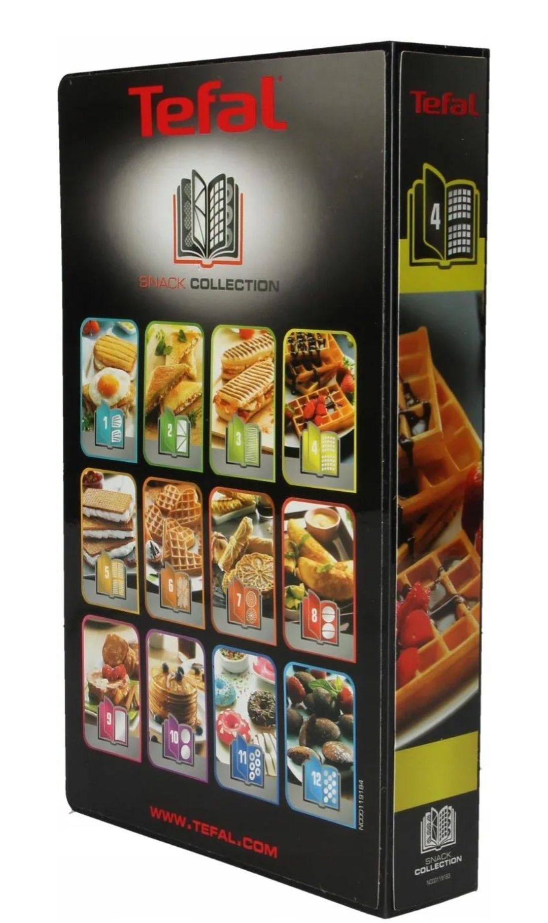 TEFAL Snack Collection XA8012 płyty do gofrów gofry do opiekacza NOWE