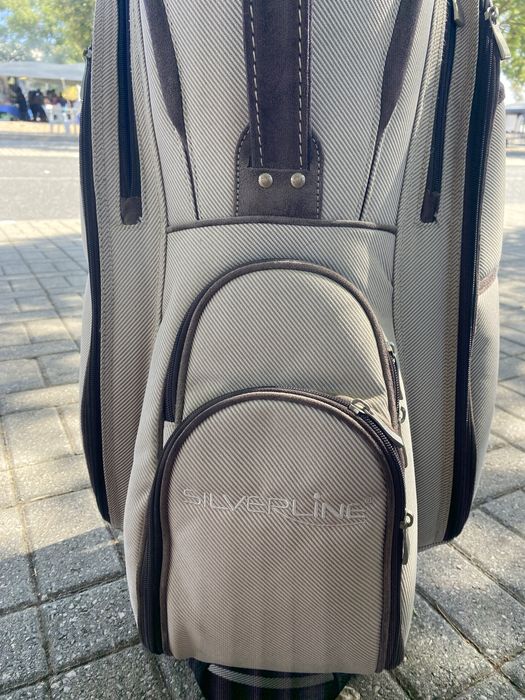 Saco de golfe da silverline como novo