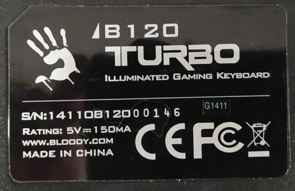 Клавиатура Bloody B120 (2 шт.)