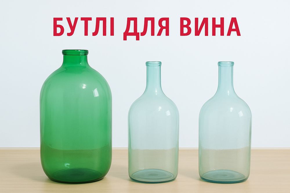 Продам бутлі для вина