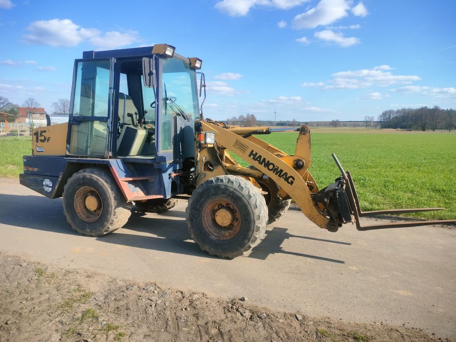 Ładowarka przegubowa hanomag f15