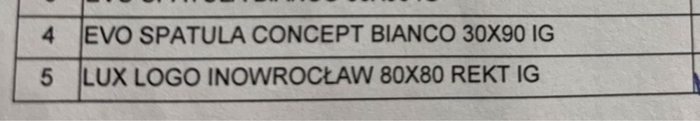 Płytki podłogowe/ścienne