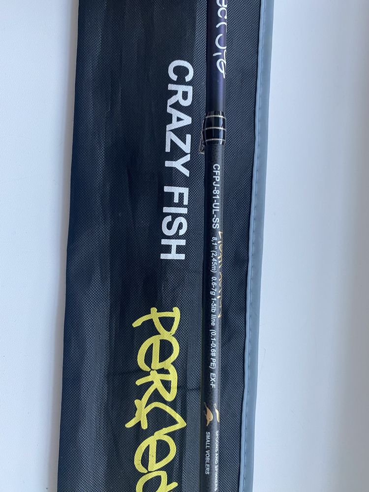 Cпінінг Crazy Fish Perfect Jig 2.45м 0.6-7г