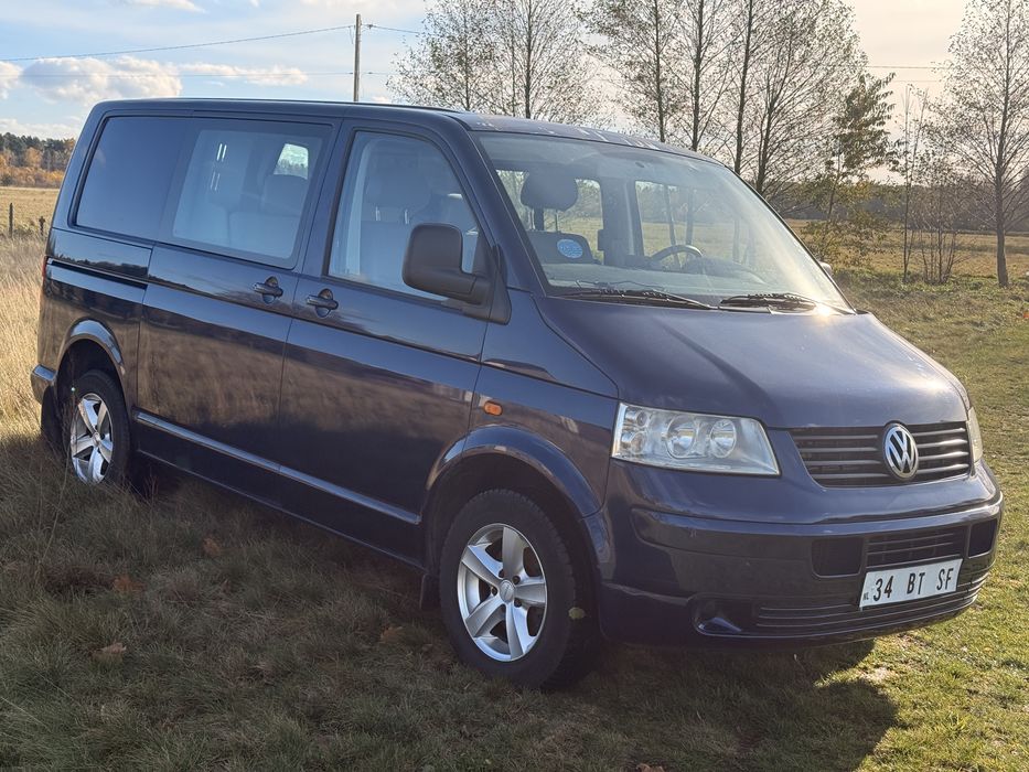 Vw transporter T5 2.5TDI 130KM 2005 dubel kabina