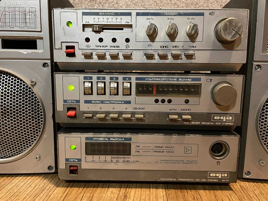 Аудіо система Ода-102-стерео Hi-Fi