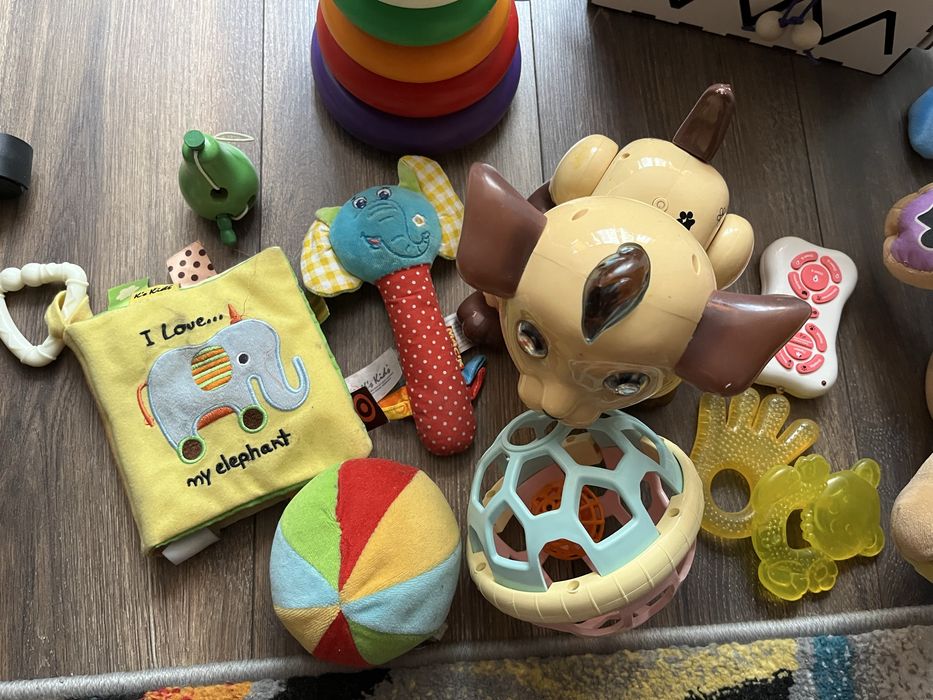 Іграшки для немовлят 6+місяців, лот, бізікуб